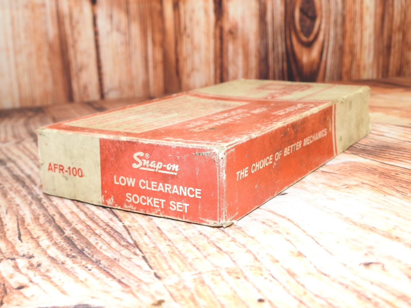 AFR-100 1964-69 Snap On Low Clearance PASS THRU Ratcheting Socket Set