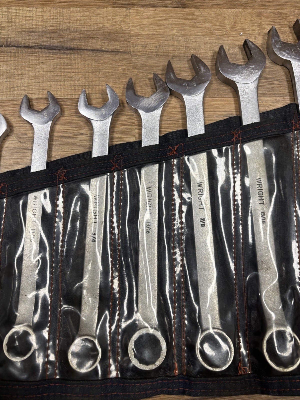 Wright Tool USA 12 Point Combination Wrench Set 14 Piece 3/8″ to 1 1/4″