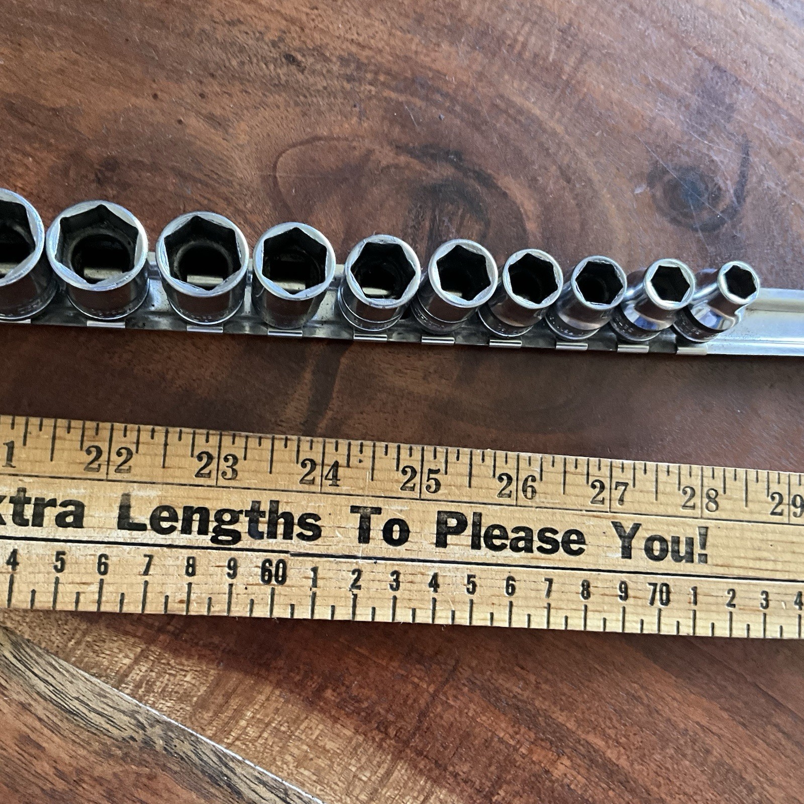 Snap-On Tools 15 pc 3/8″ Metric 22-8 mm FSM Shallow Sockets Set USA