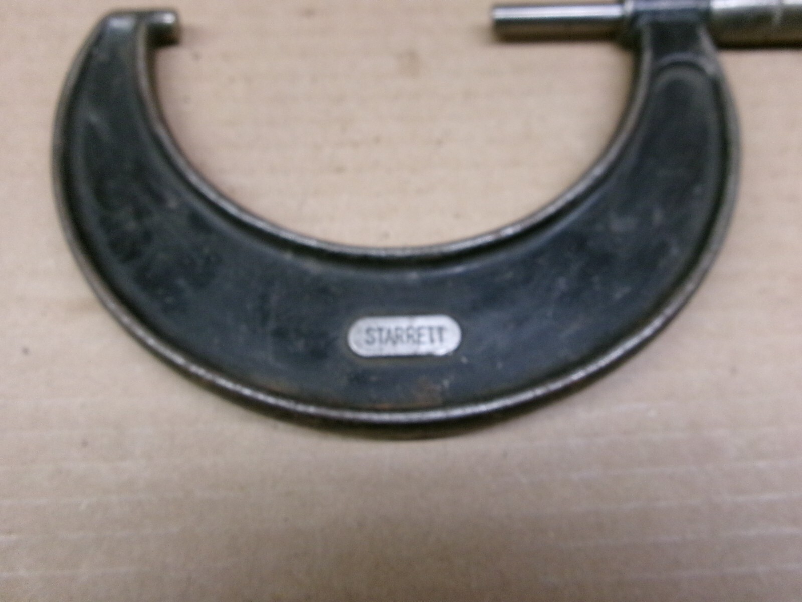 Vintage Starrett USA 3″ – 4″ Micrometer No 436