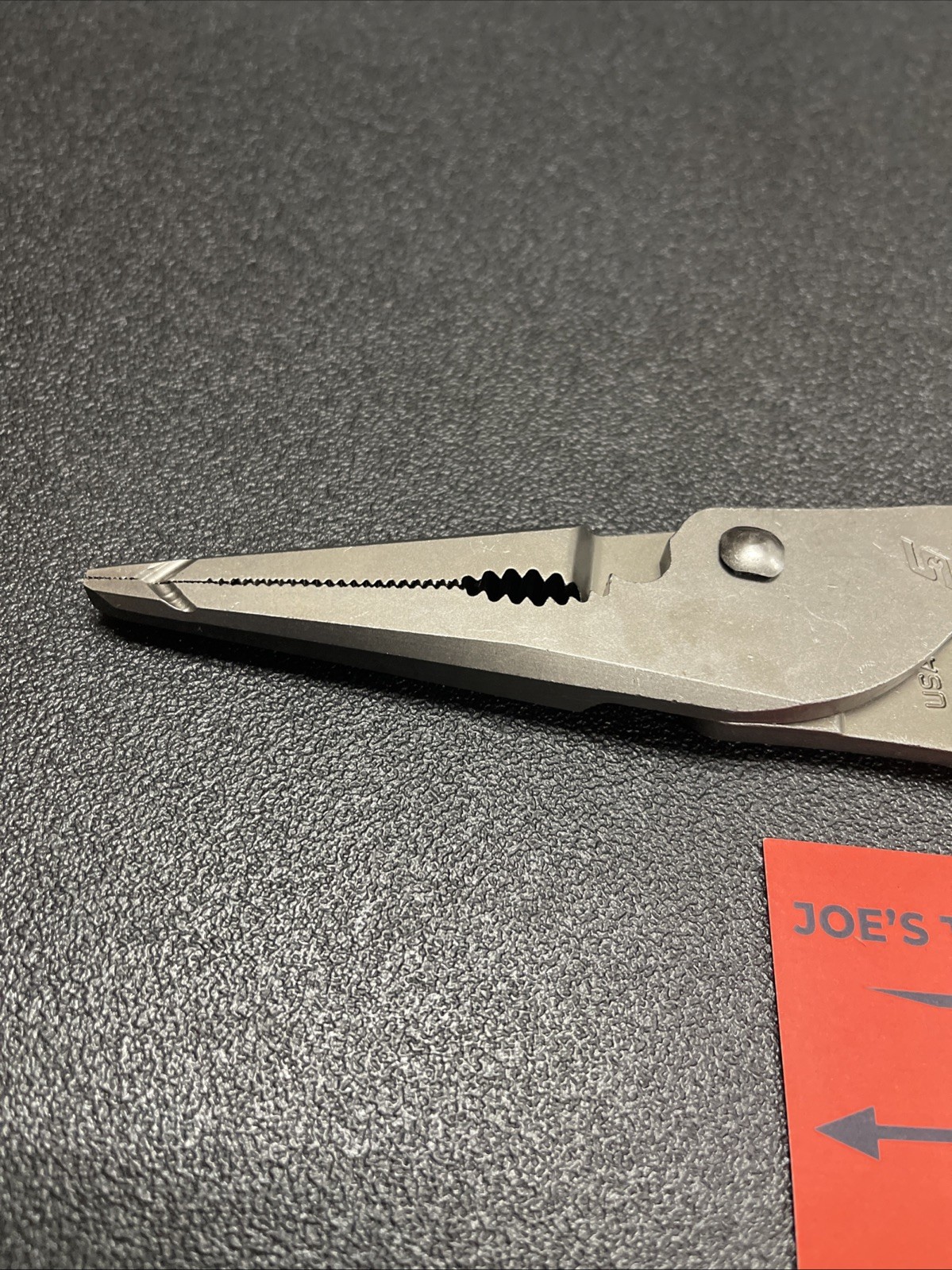 Snap-On Tools USA NEW BLACK 9″ Soft Grip Long Nose Slip Joint Pliers LN47ACFBK