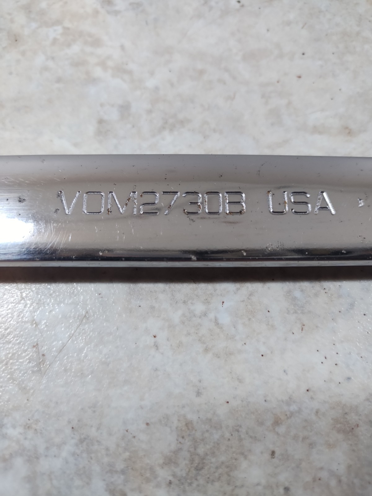 Snap On VOM2730B 27mm x 30mm Double Open End Wrench Made In USA