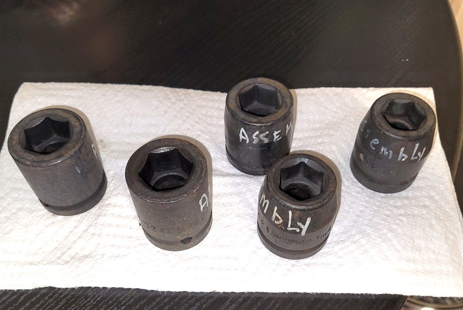 Armstrong Metric USA Impact Socket Set 3/4″ Drive 20-24mm