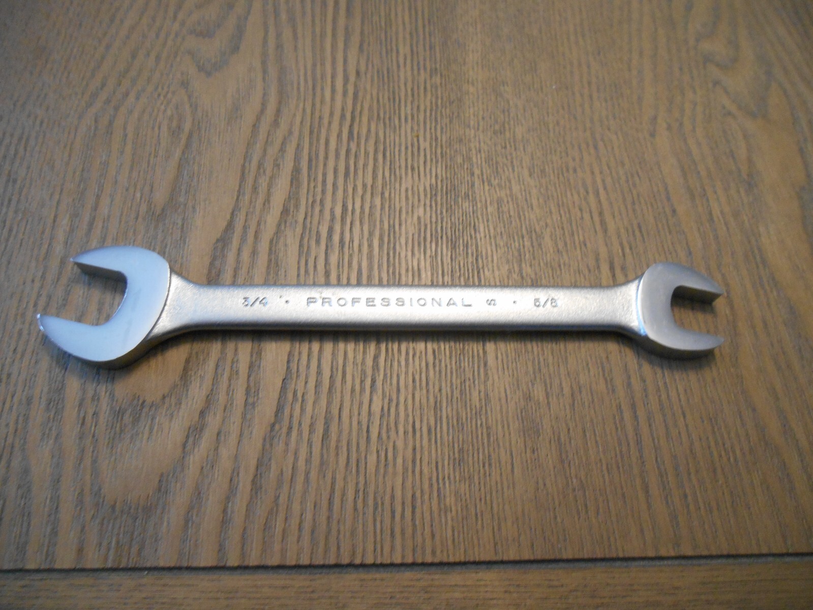 NEW 3/4″ x 5/8″ Open End Wrench, OAL is 8-1/2″, USA, PROTO 3031