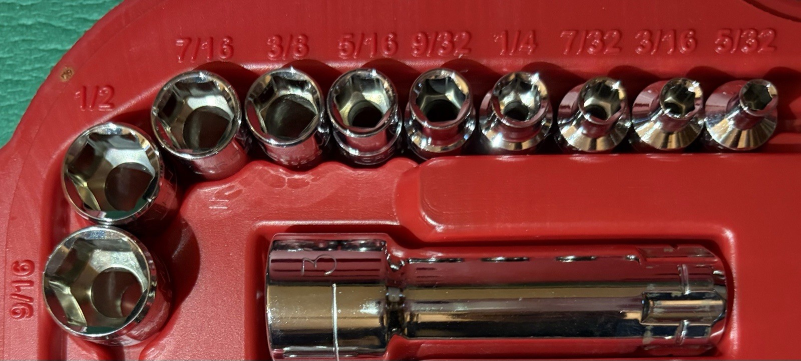 NOS New Sears CRAFTSMAN 51 Piece Max Axess Pass Thru Mechanic’s Tool Set 29309