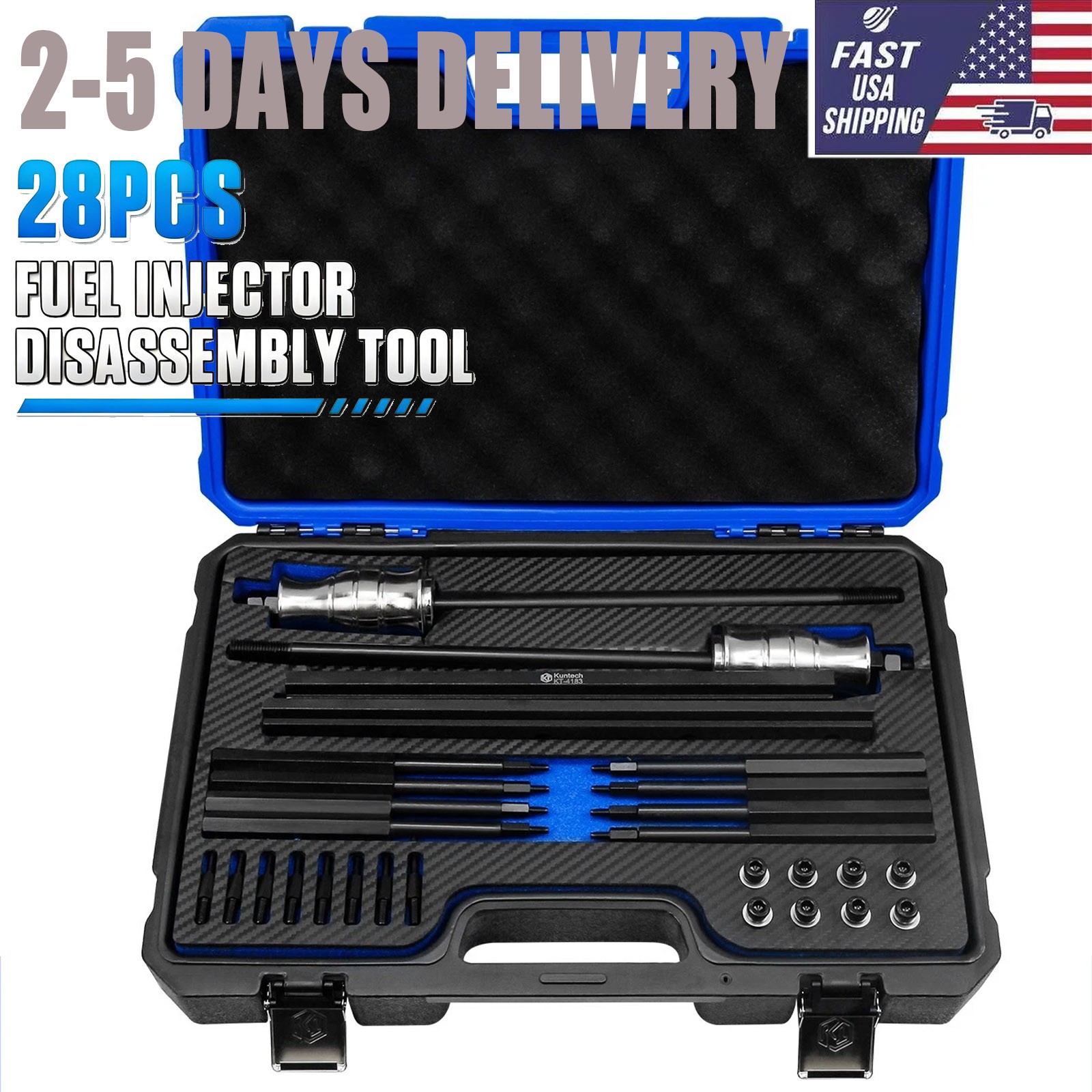 EN-51146 Fuel Injector Rail Assembly Tool Kit – NEW Master Replacer Set