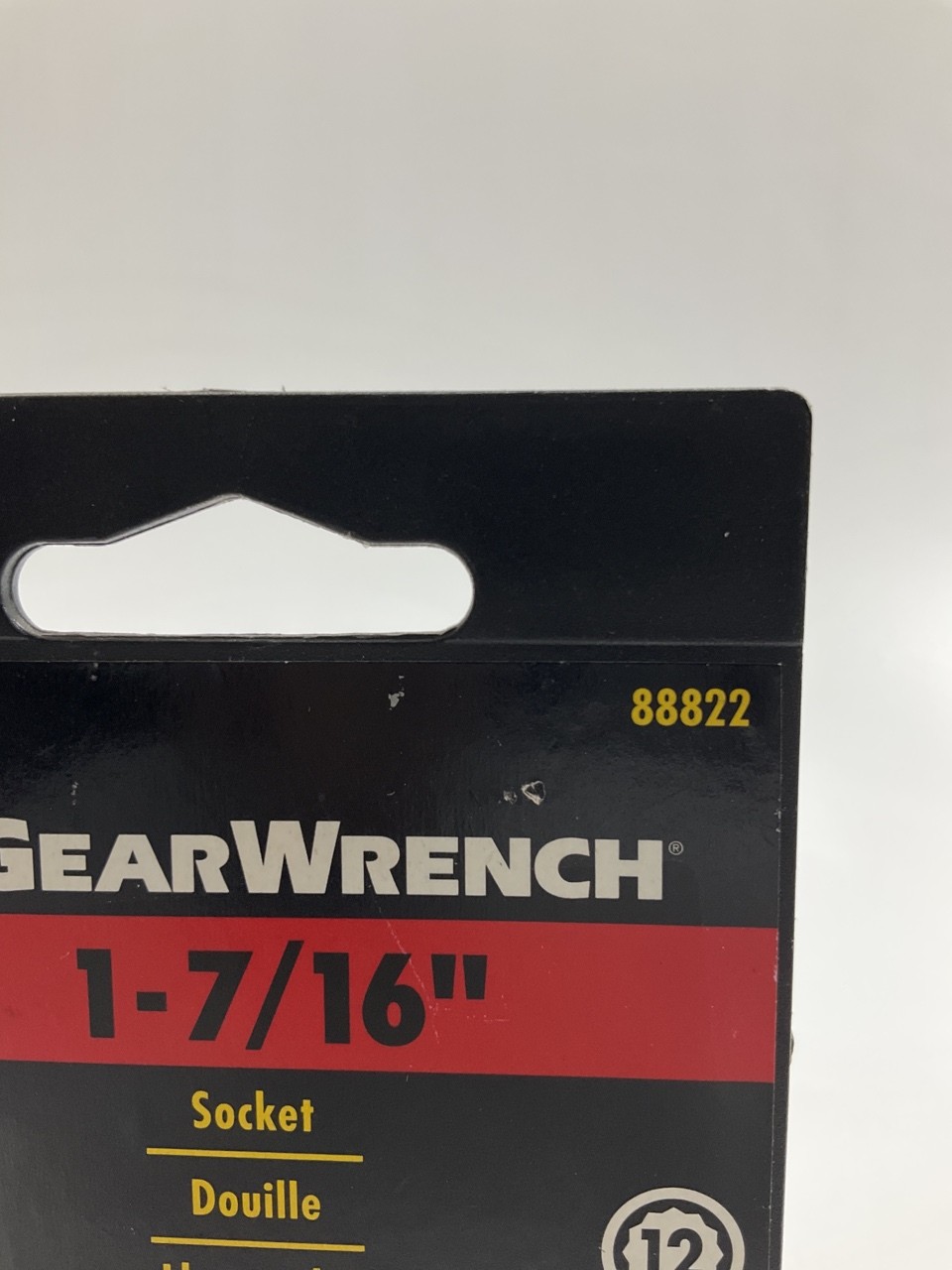 GearWrench 88822 3/4″ Drive 1-7/16″ Socket, 12 Point