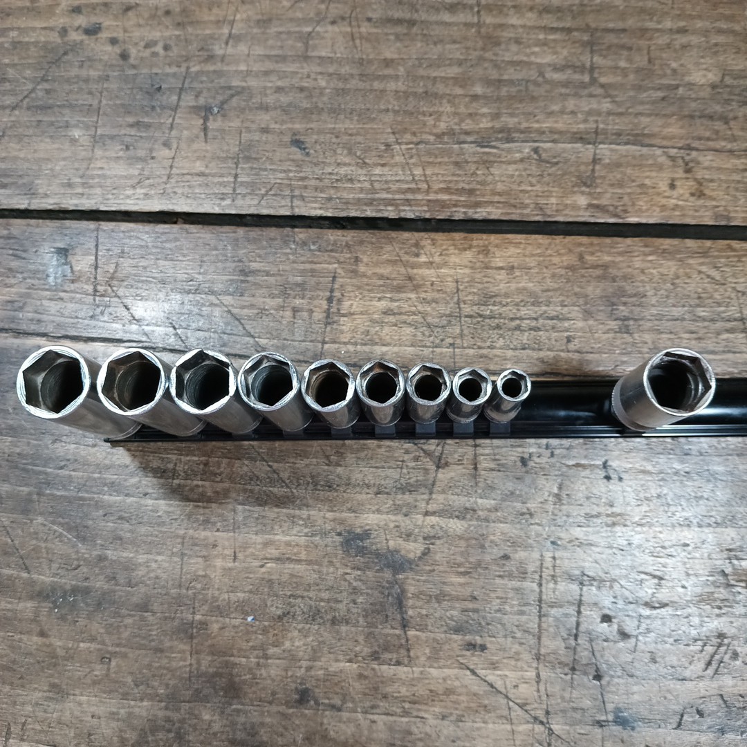 Snap On Deep Socket Set 6 pt SFS281 261 241 221 201 181 161 141 121 3/8 Drive