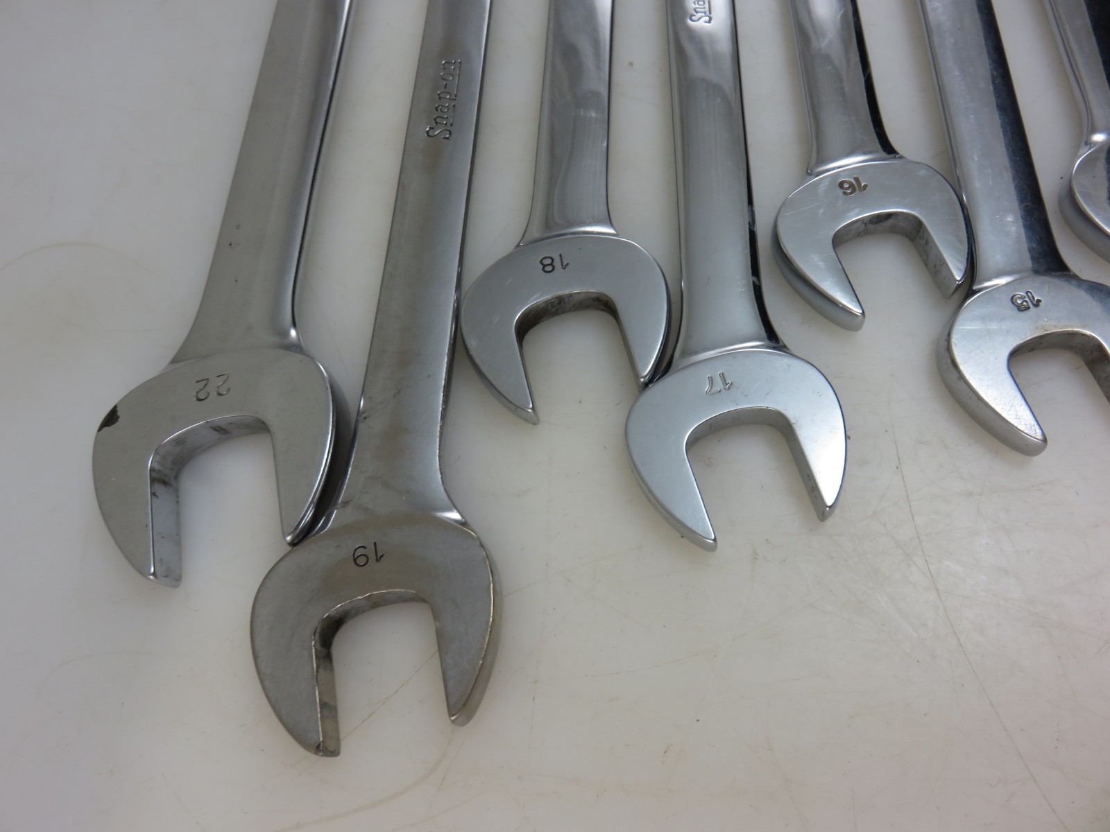 Snap-On METRIC OEXM Series Combination Wrench 11pc Set 10mm-19mm + 22mm