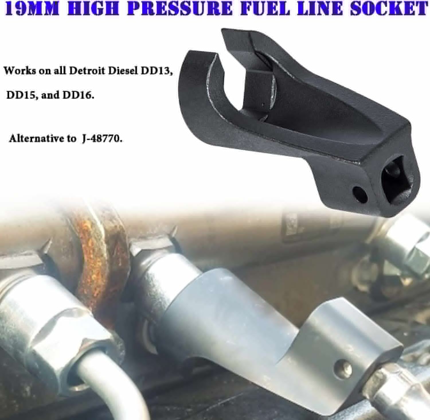 DD13 DD15 DD16 Engine Camshaft Timing Tool TDC Locating Pin Fuel line Socket