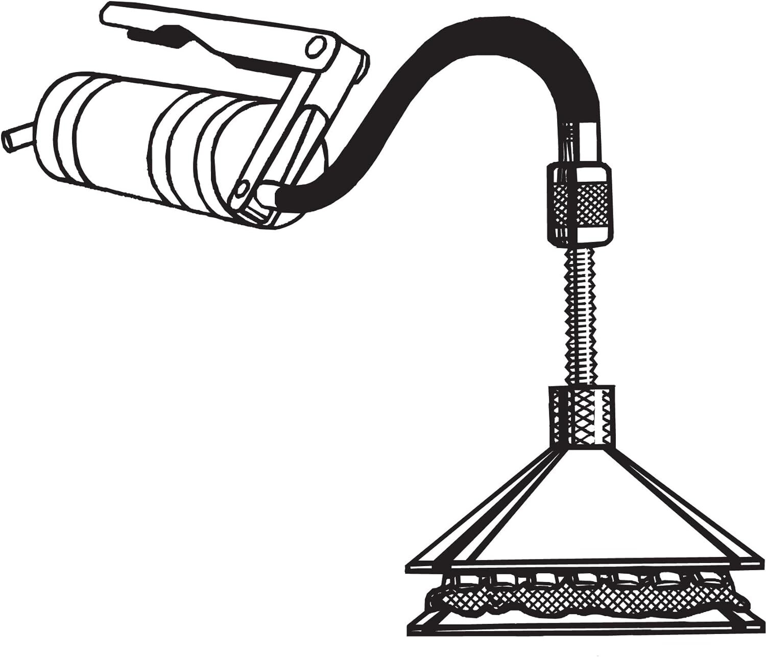 Dorman Universal Bearing Packer Hand-Operated Grease Gun or Power Lube Equipment
