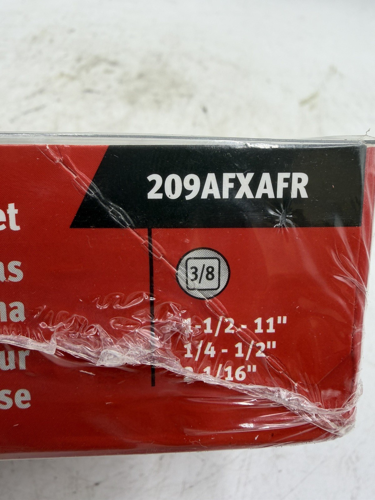 Snap-On Tools NEW RED 9pc 3/8″ Drive Extension & Adaptor Foam Set 209AFXAFR