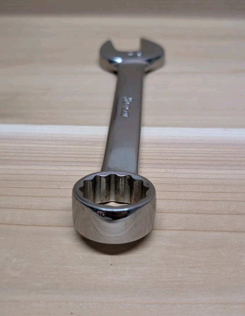 Vintage Snap On OEX280 7/8 12 Point Short Combination Wrench Excellent