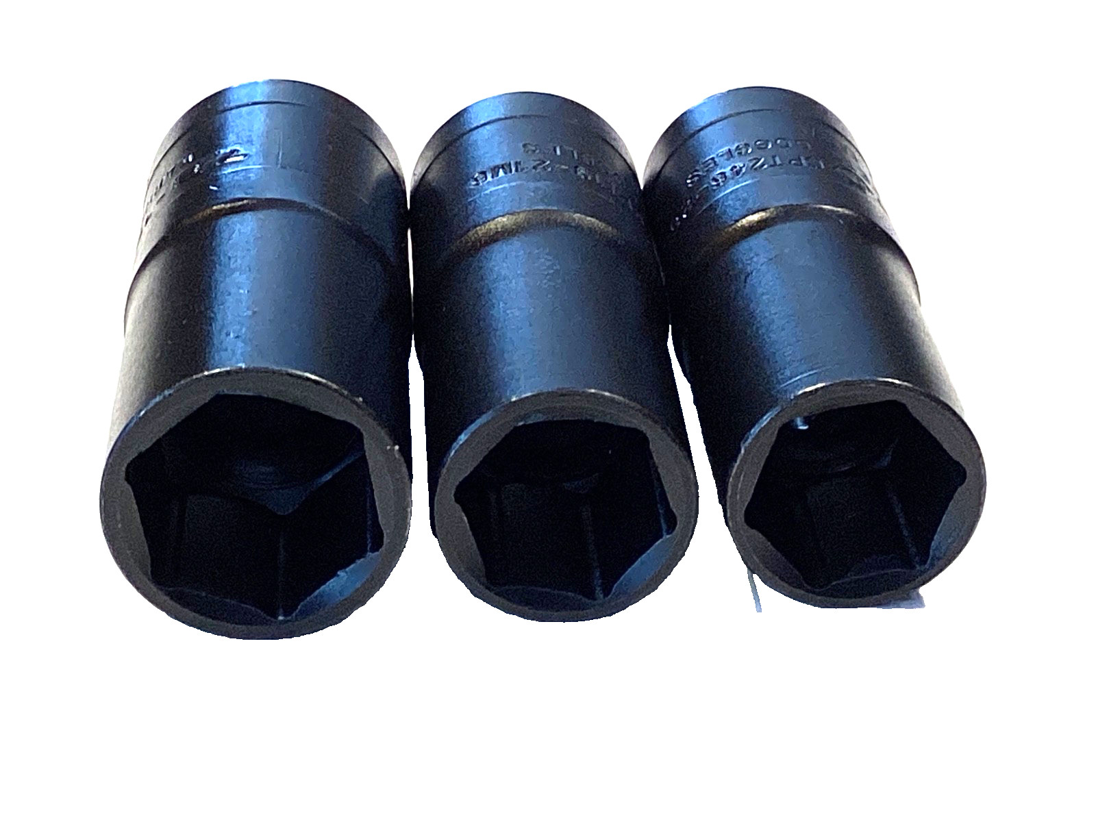 Matco Tools SCPT36PTB NEW 3 Piece 1/2” Drive 6Pt THIN WALL Flip Socket Set USA