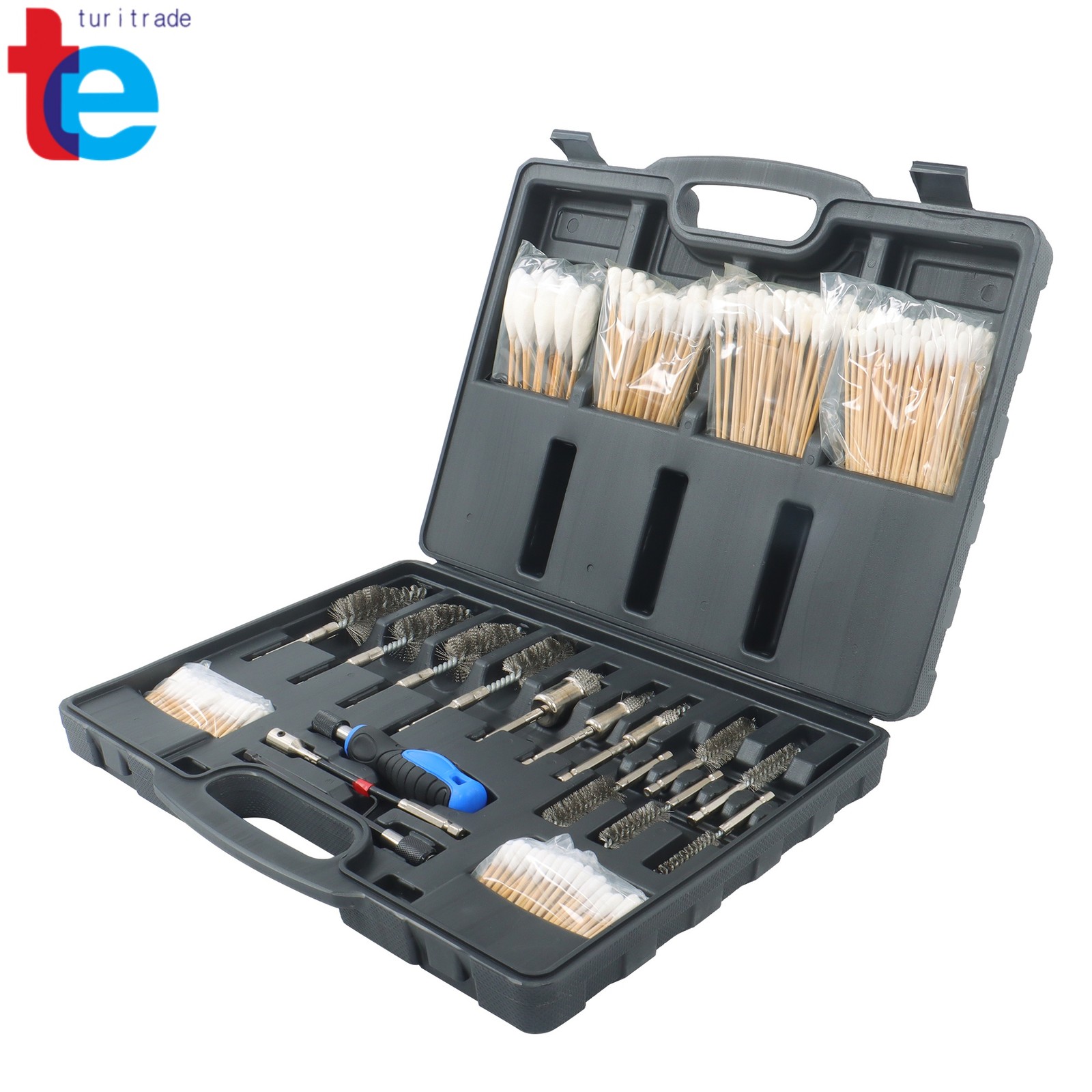 Professional Diesel Injector-Seat Cleaning Kit 8090S Cylinder Heads (17-Pack)