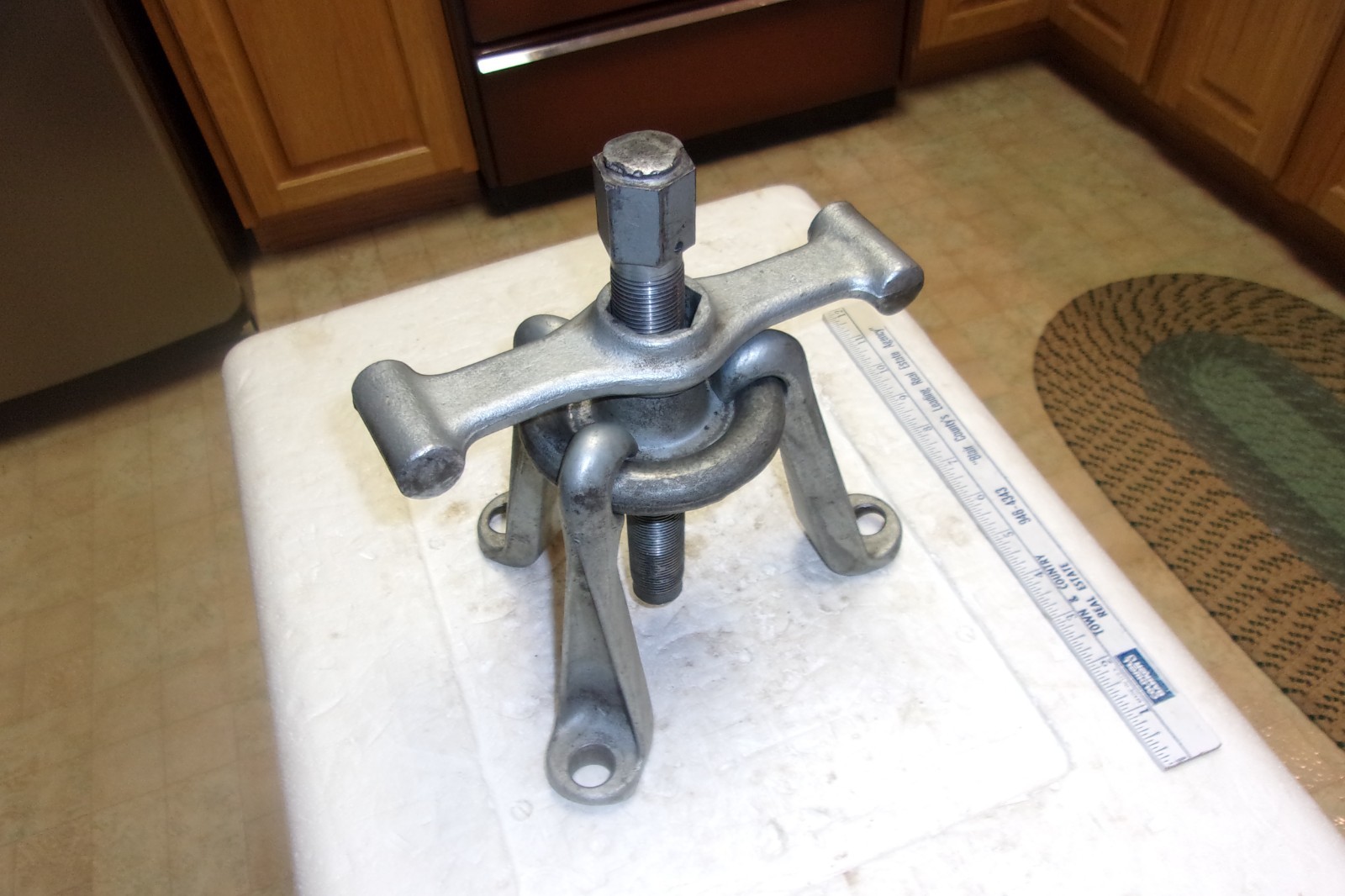 VINTAGE CRAFTSMAN 9-46641 3 JAW HUB PULLER W/ STRIKER HANDLE