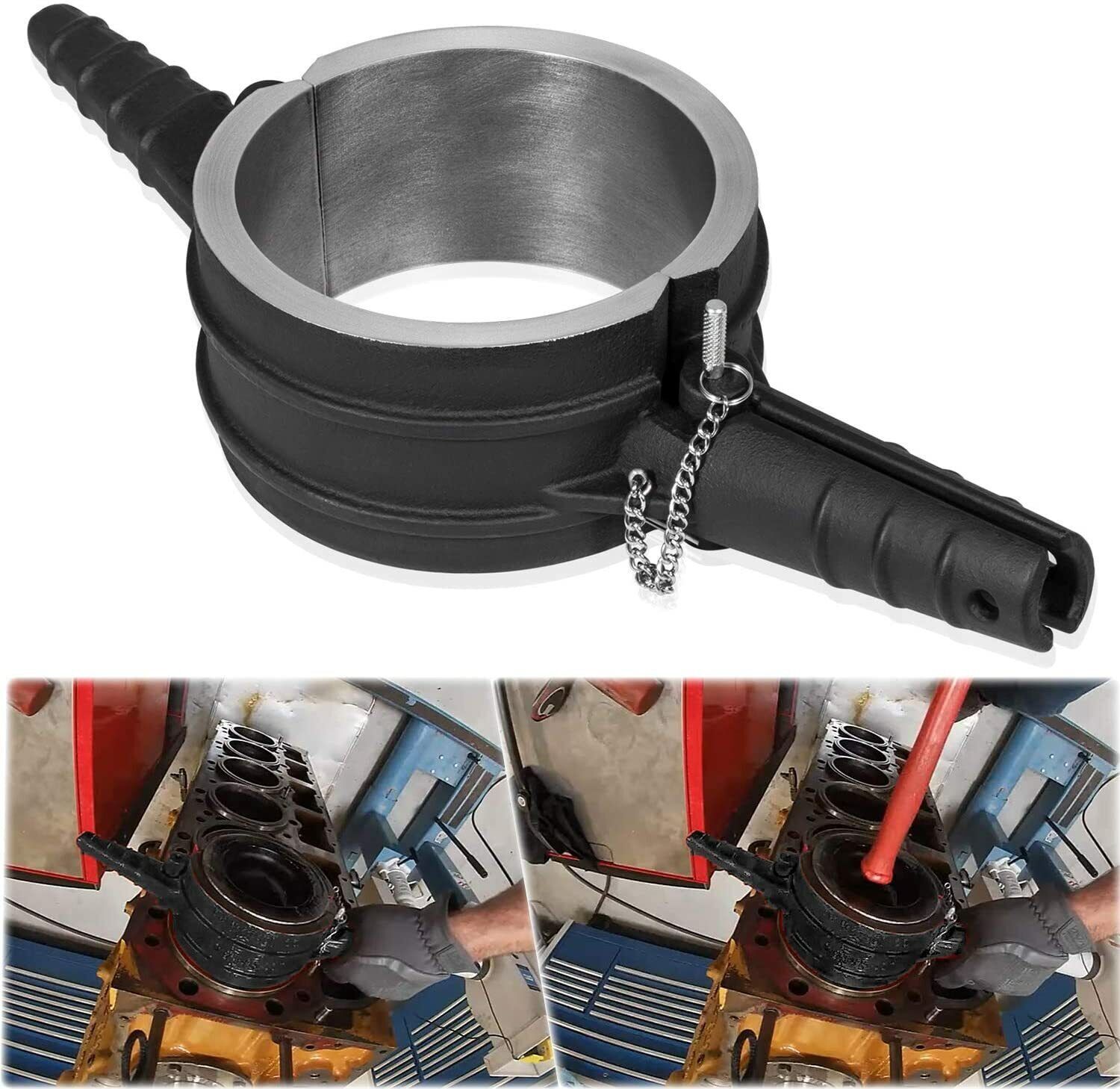 7040 Piston Ring Compressor Tool For CAT Cummins Diesel ISX 3400 C-15 5.40»