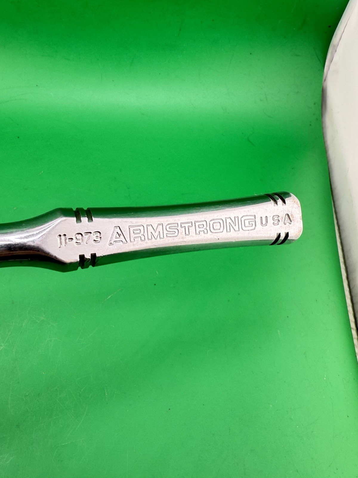 Armstrong Tool 11-973 USA 3/8” 10-1/2 Long Handle Ratchet 11-973 Made In The USA