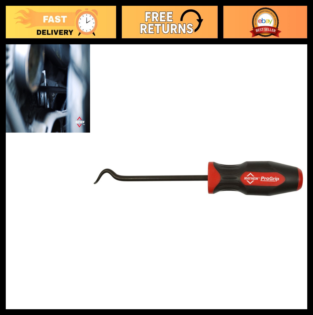 Multi-Purpose Cotter Pin Puller Tool – Heavy Duty, One Size Fits All, Easy Grip
