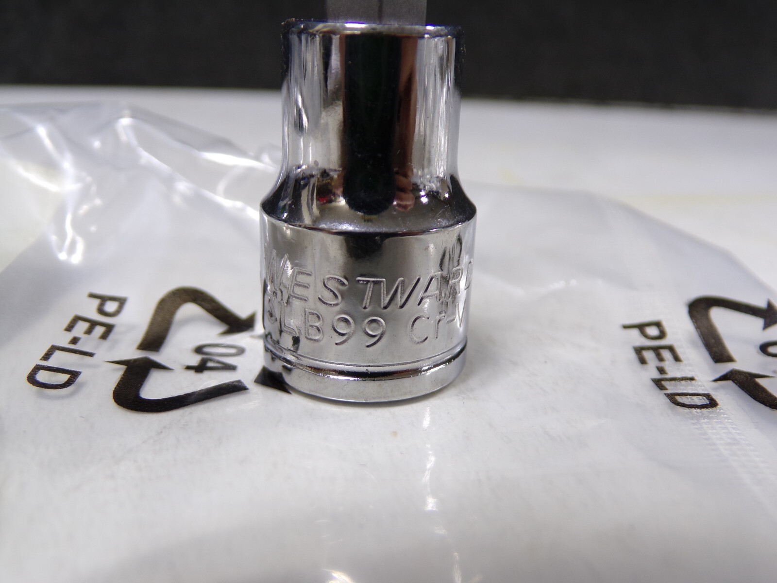 2PK WESTWARD Hex Socket Bit Drive 3/8″ Hex 5/16 3LB99 (G)