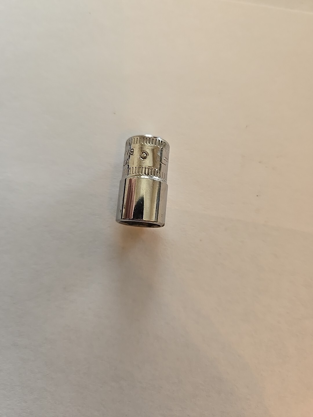 Snap On 1/4″ Drive 9MM 6PT Shallow Chrome Socket TMM9