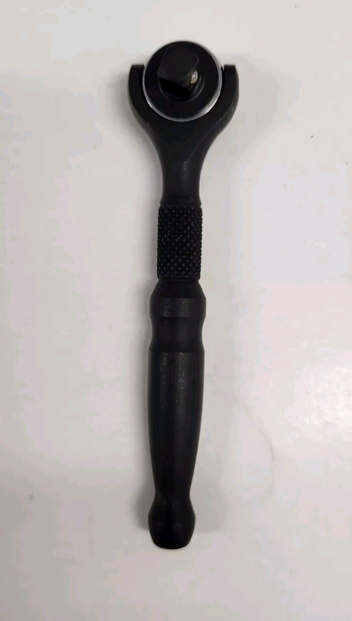 Titan 11313 1/4″ Drive 4″ Long Swivel Head Micro Ratchet 90T