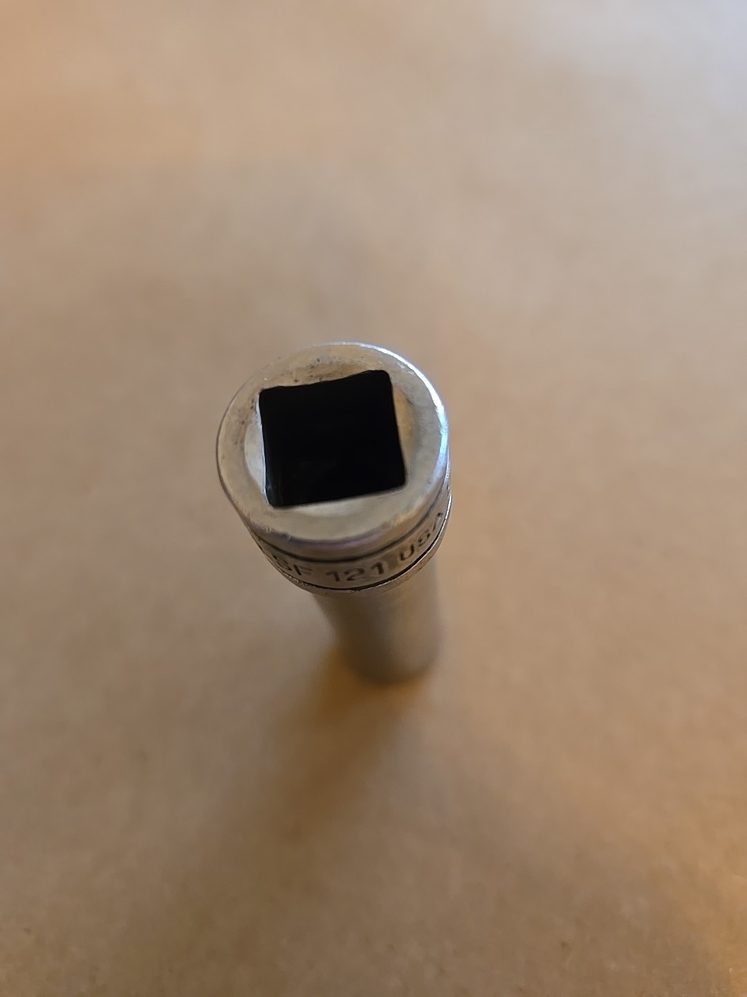 Snap On 3/8″ Drive 3/8″ 12PT SAE Deep Chrome Socket USA SF121