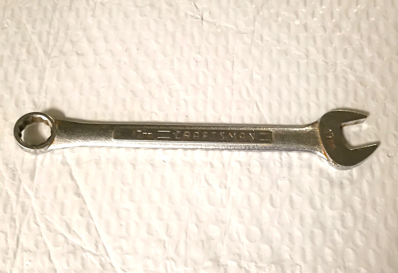 CRAFTSMAN TOOLS 17MM. COMBINATION WRENCH, 8.6″ LONG, 12 POINT *JAPAN MADE*