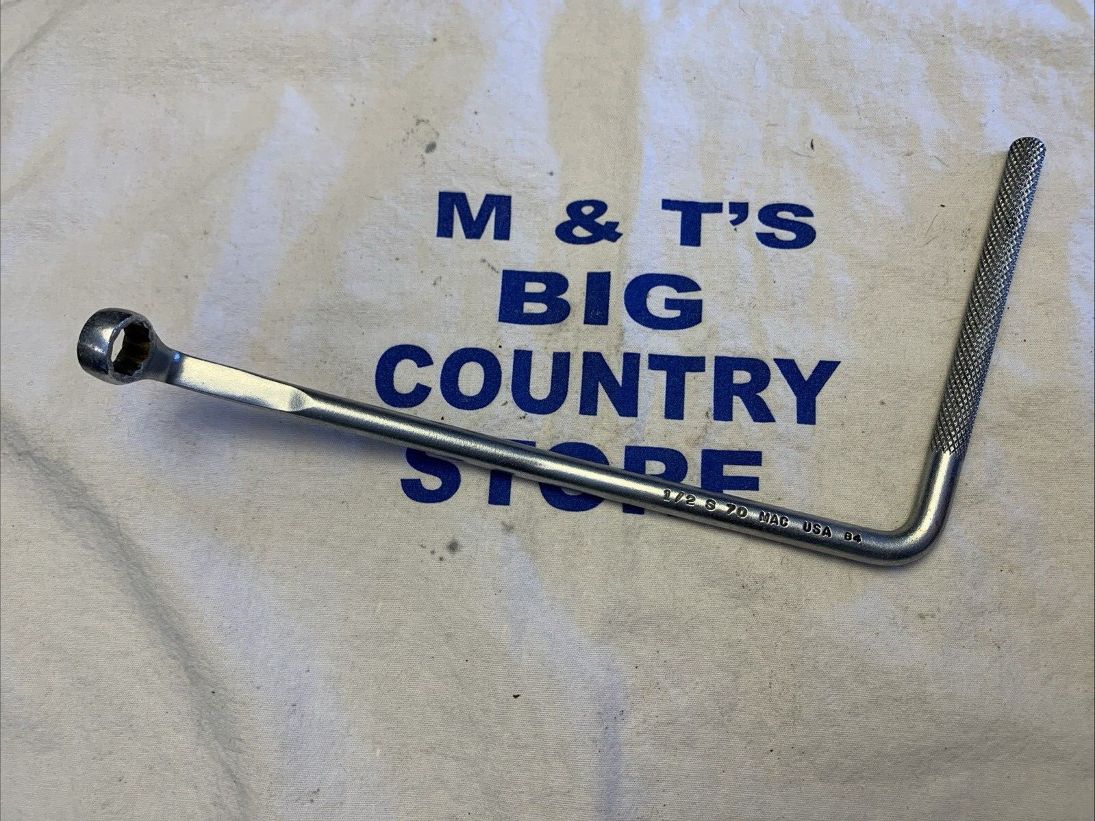 Mac Tools USA 1/2″ 12pt Distributor Wrench (offset) with 11″ in Length S70