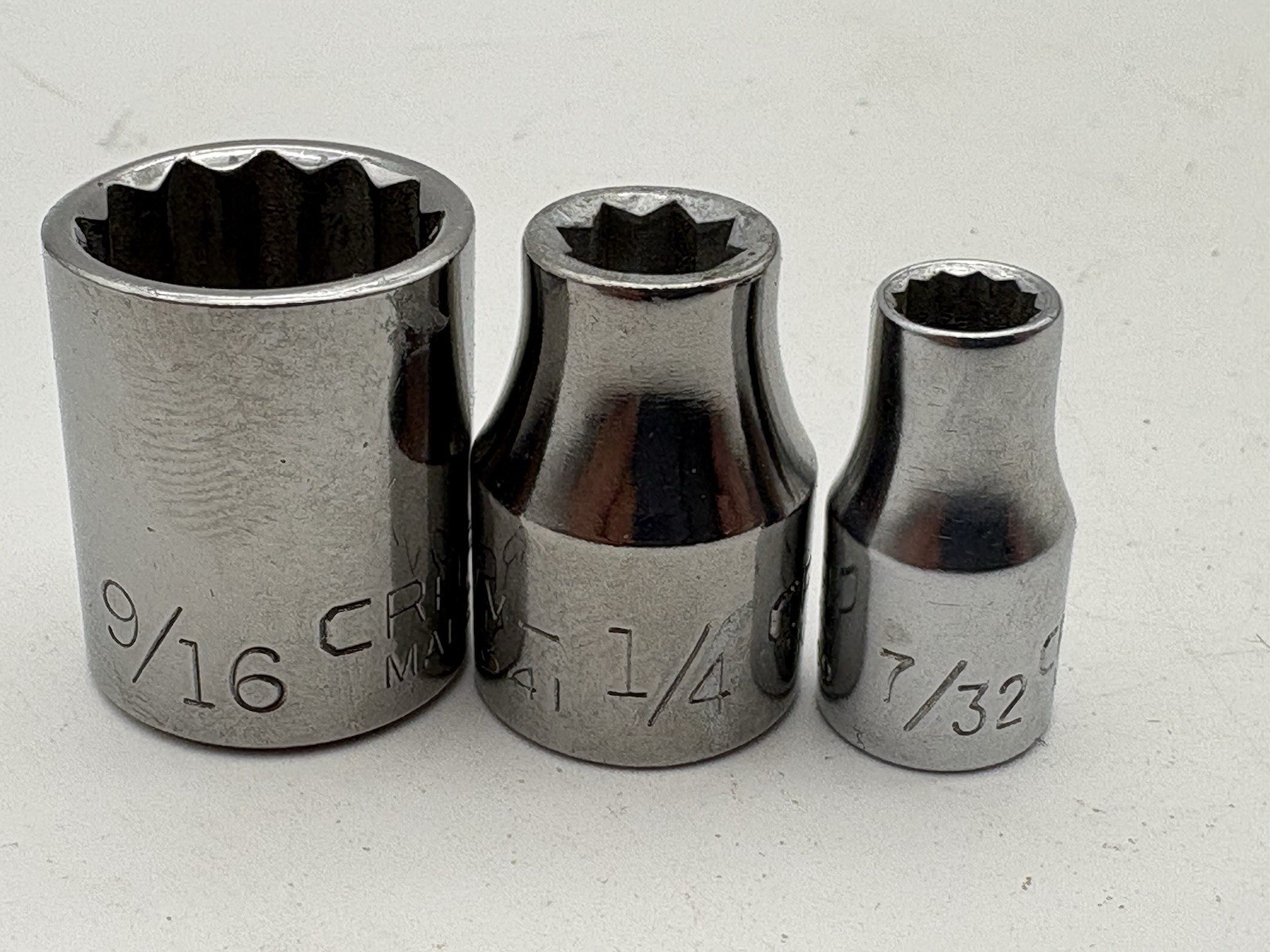 Craftsman Magnetic Bit Holder 43373, VV-44579, VV-44572, Open End Wrench, Socket