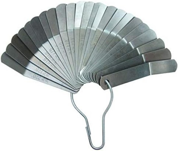 Efficient Master Feeler Gauge Set – .008″ to .030″ for Truck Valve Adjustments
