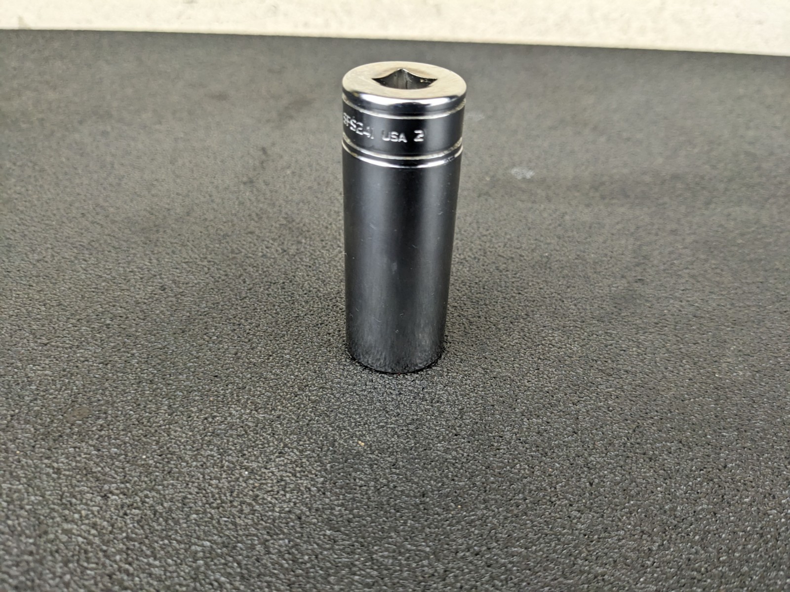 #bo773 Snap-on Tools USA NEW 3/8″ Drive 3/4″ Deep 6 Point Chrome Socket SFS241