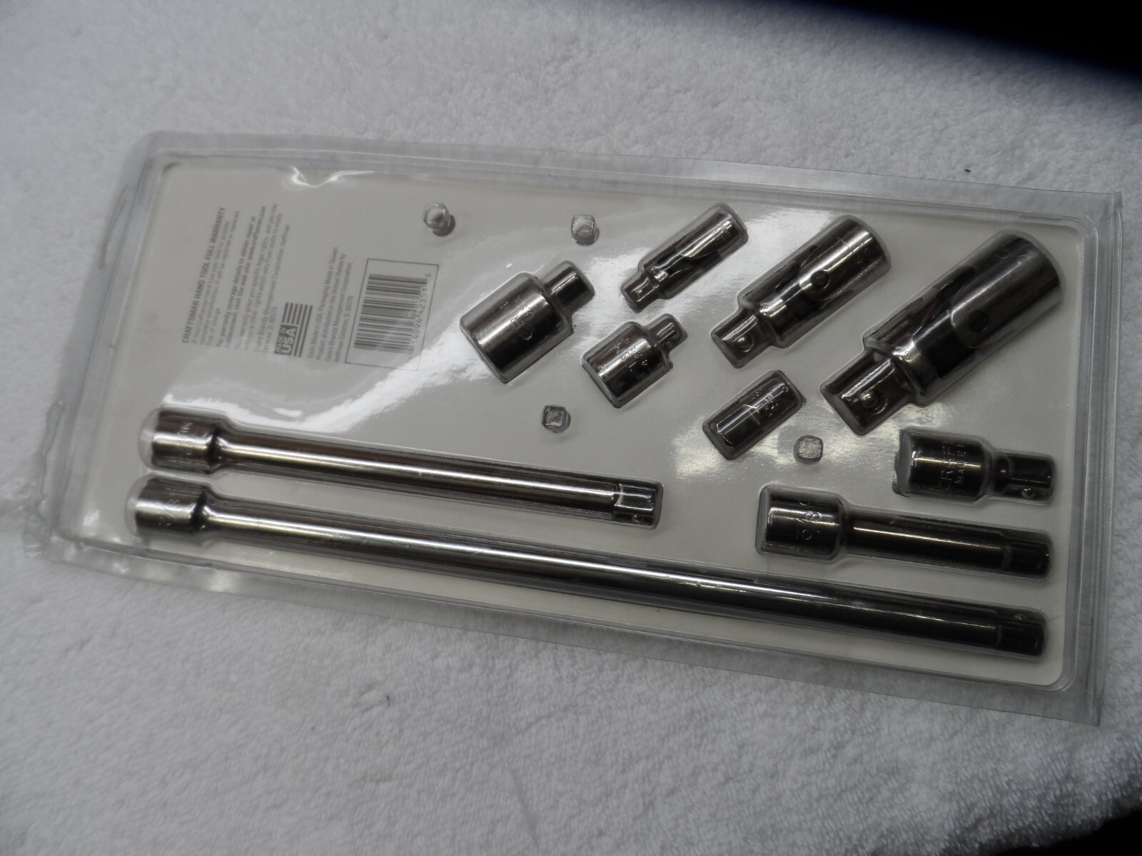 Craftsman 1/4″ 3/8″ 1/2″ Drive Extensions Adapters Joints, USA NOS – p/n 42351