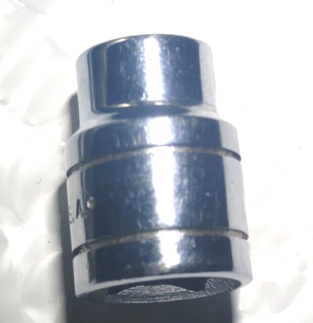 SK TOOLS 45112, 3/8″ DRIVE, 3/8″ SOCKET, SHALLOW, 6 POINT.