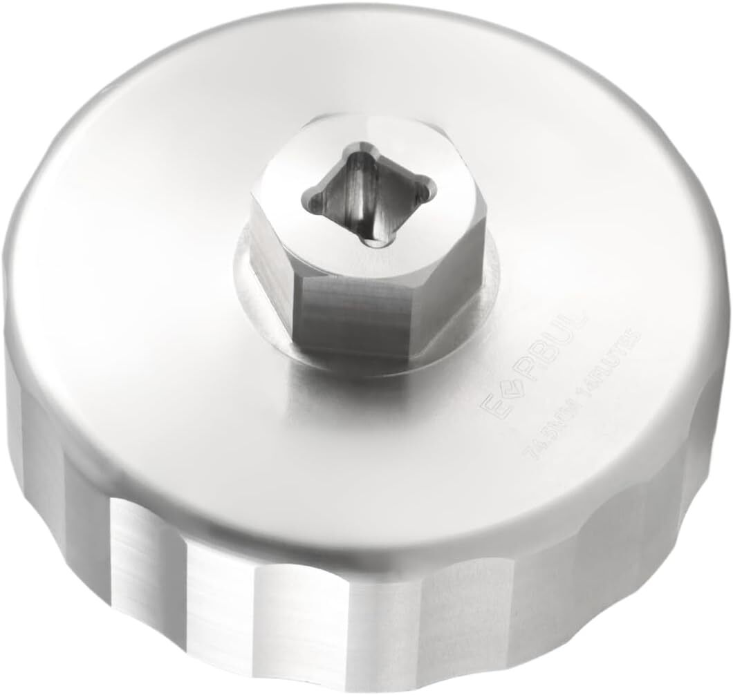 74.5mm 14 Flutes Oil Filter Cap Wrench Removal Tool for Audi Porsche Mazda