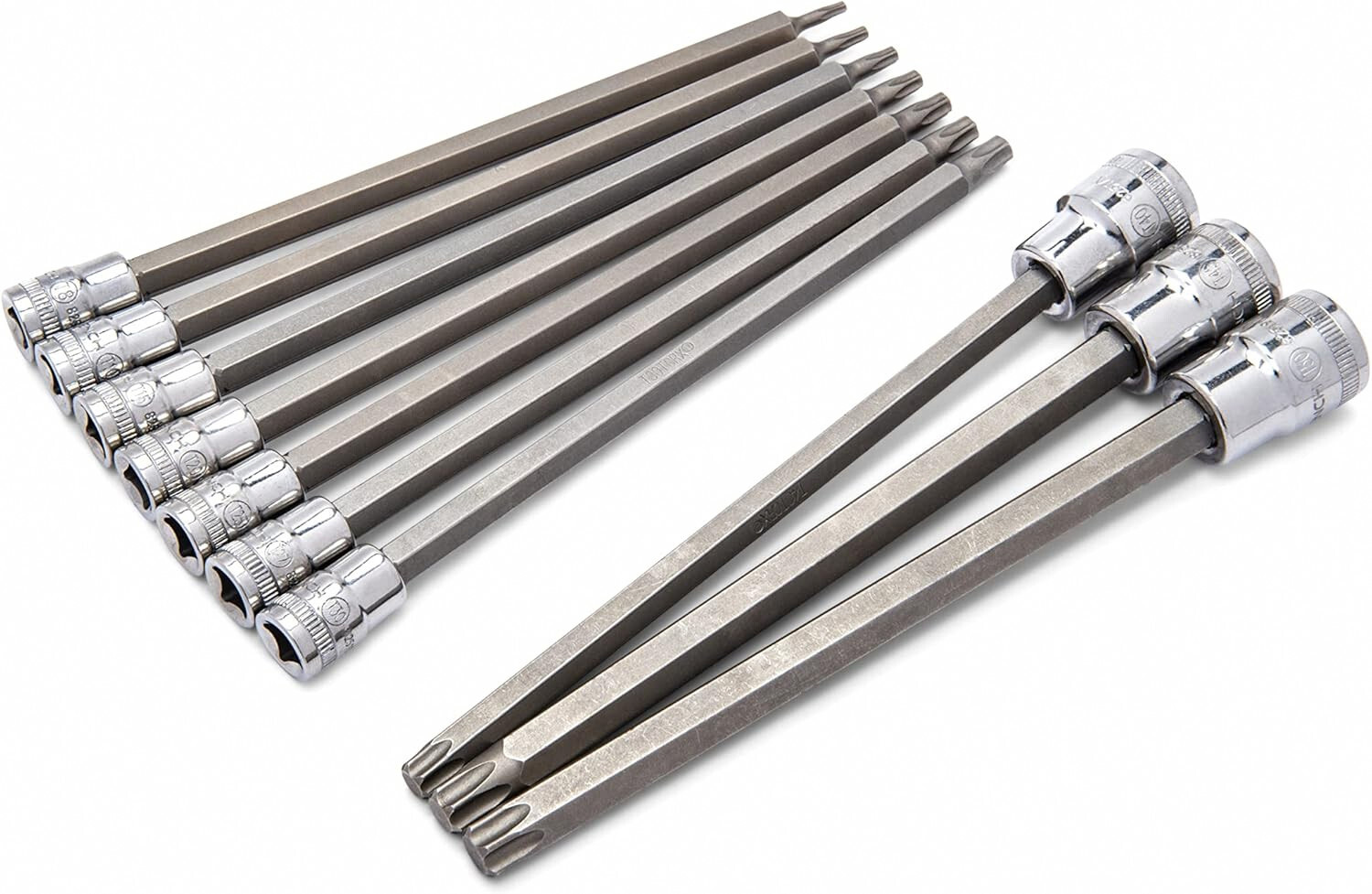 GEARWRENCH 89087 – 49 Piece 1/4″, 3/8″, 1/2″ Drive Torx Bit Socket Master Set