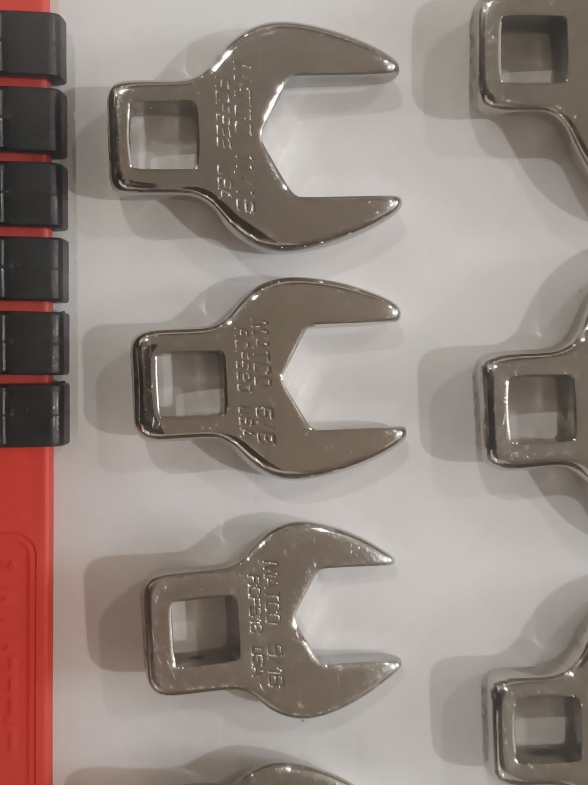 Matco 11pc 3/8” Drive SAE Crowfoot Wrench SET MADE IN USA (Read)