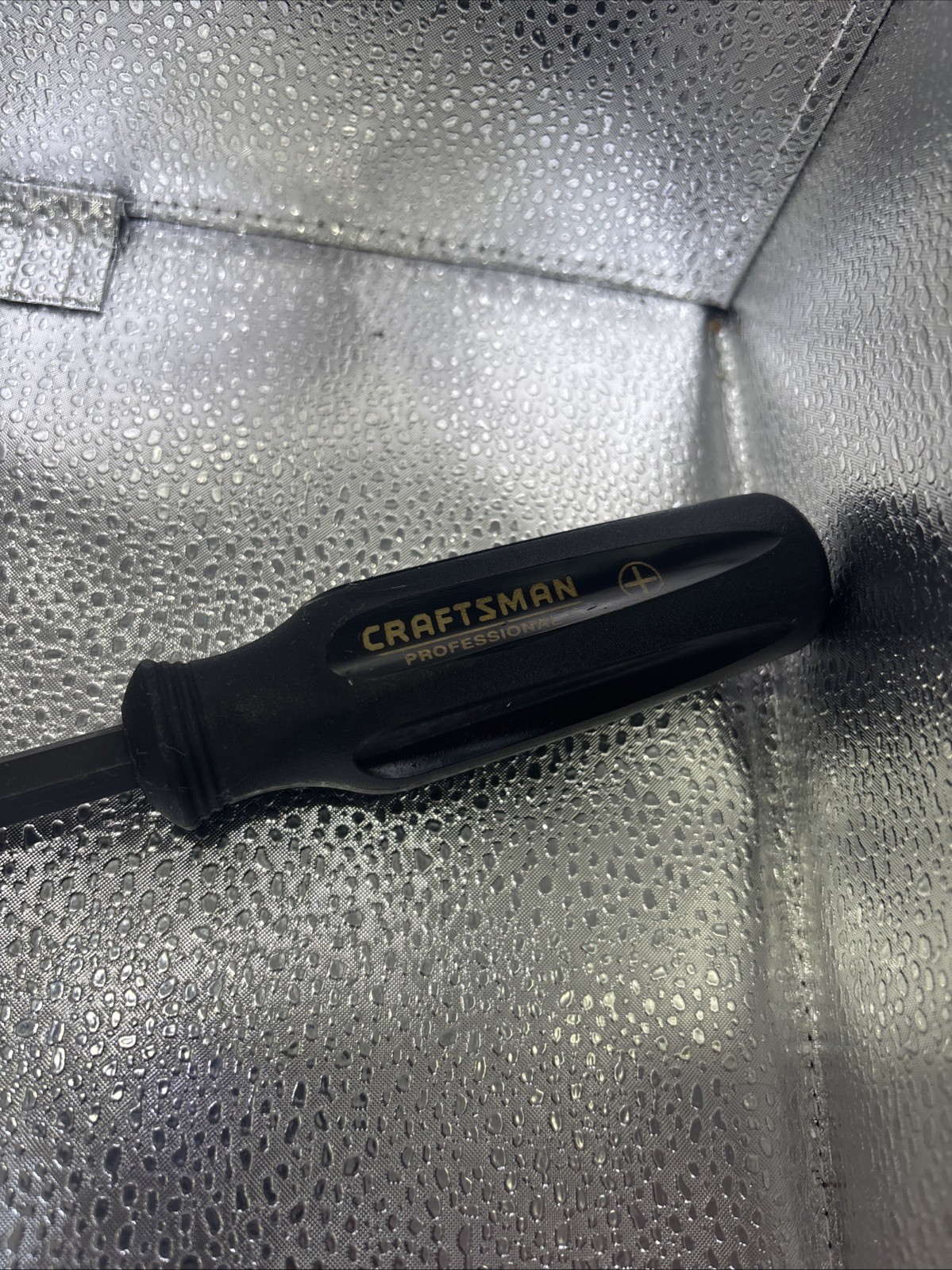 SEARS Craftsman USA Professional Phillips Screwdriver P4 x 8″ 41889 WF Black