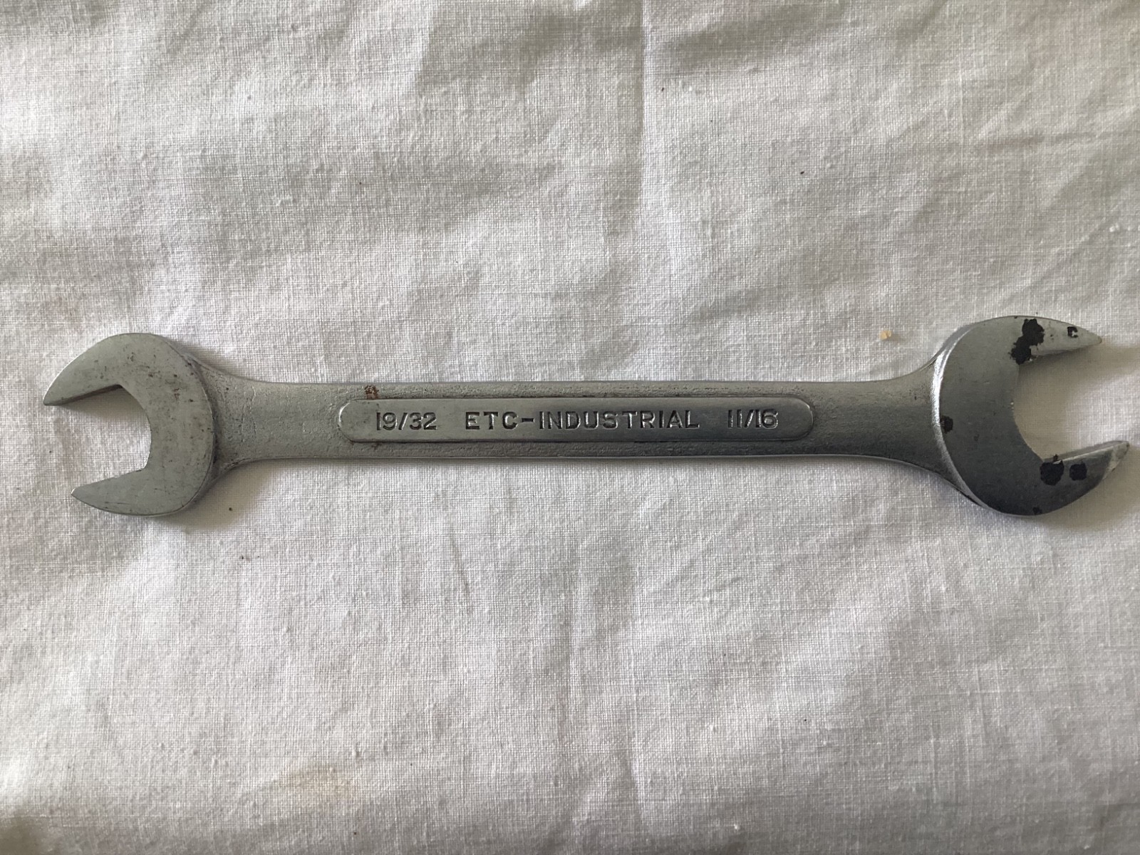 11/16″ x 19/32″ Open Ended Spanner (ETC) – 306