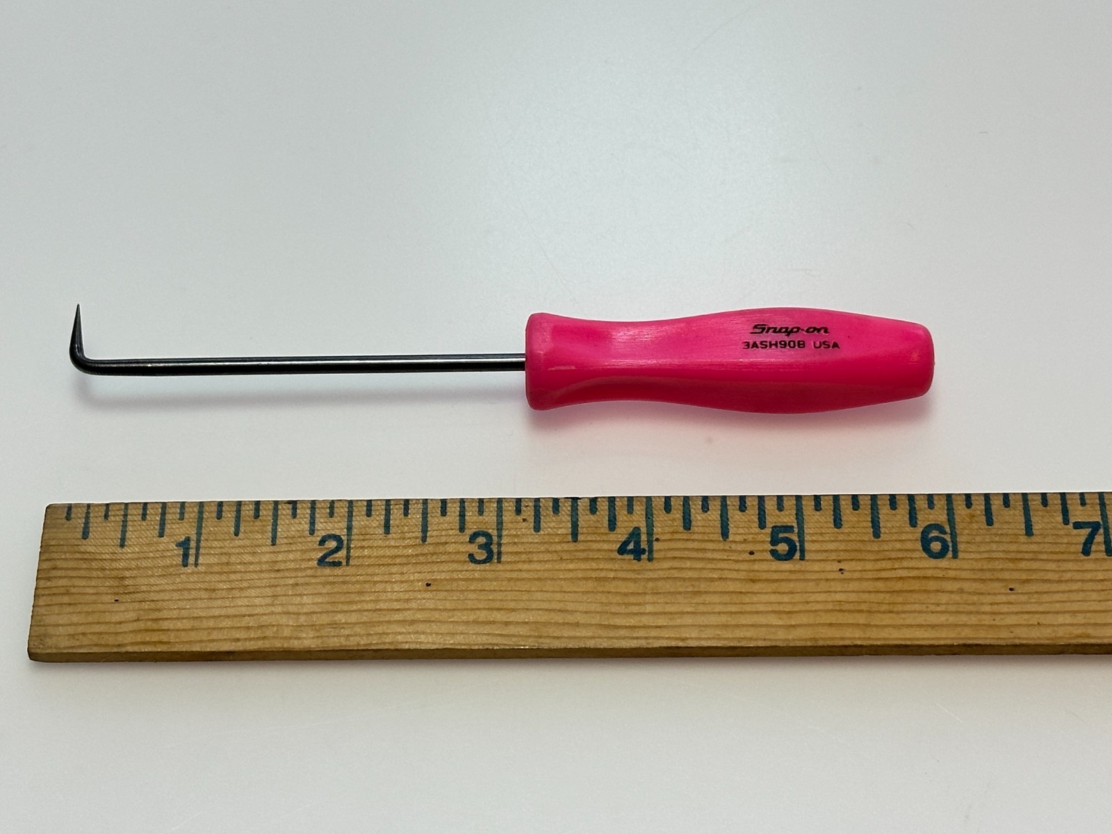 NEW Snap-on Tools USA Classic PINK Mini Hard Handle 90° Pick, 3ASH90BP / 3ASH90