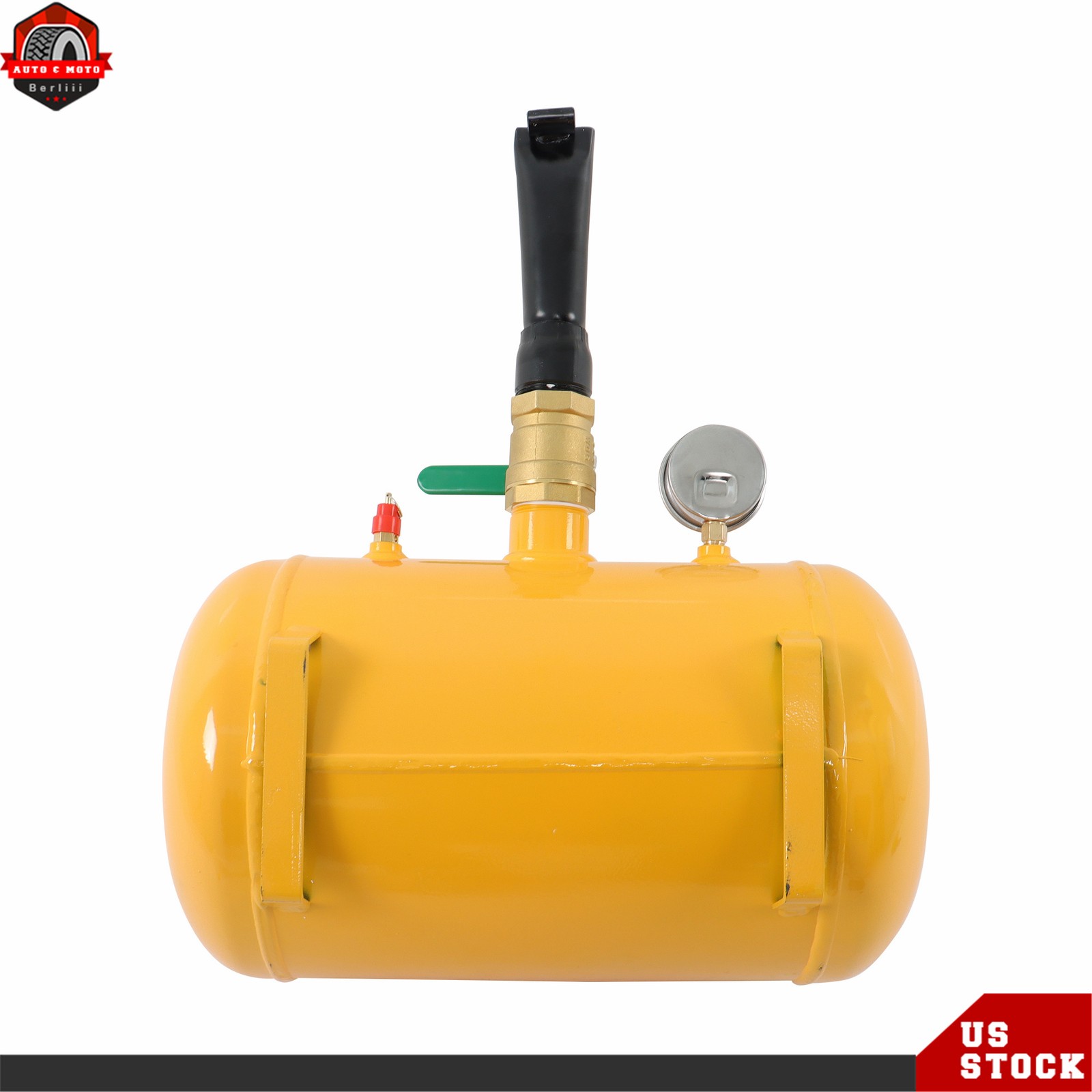 Yellow 5 Gallon Heavy Duty Air Tire Bead Seater Blaster Seating Tool 145 psi