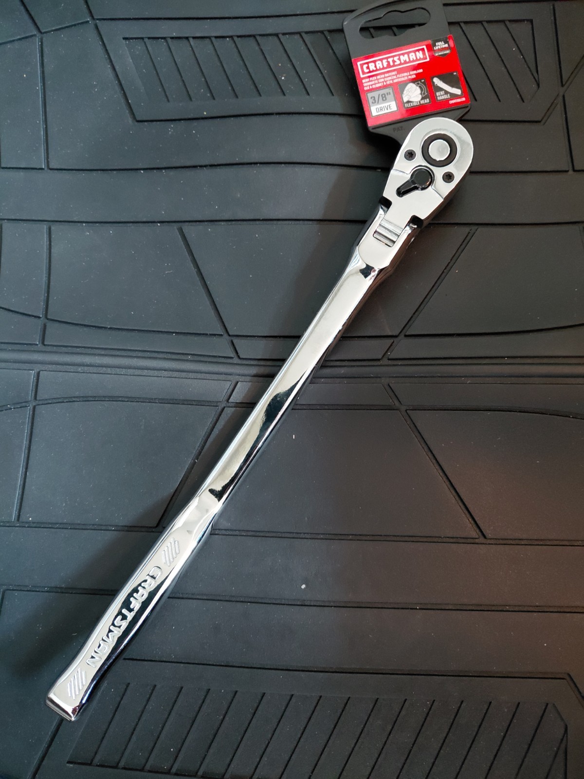 Craftsman 3/8 Ratchet Bent Handle Flex Head