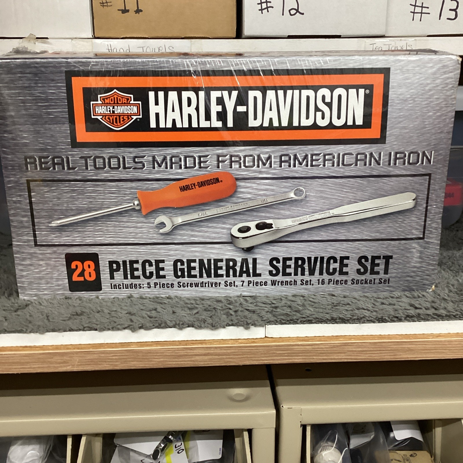 Harley Davidson USA 28 Pc General Service Tool Set By Snap On/Williams RARE NOS