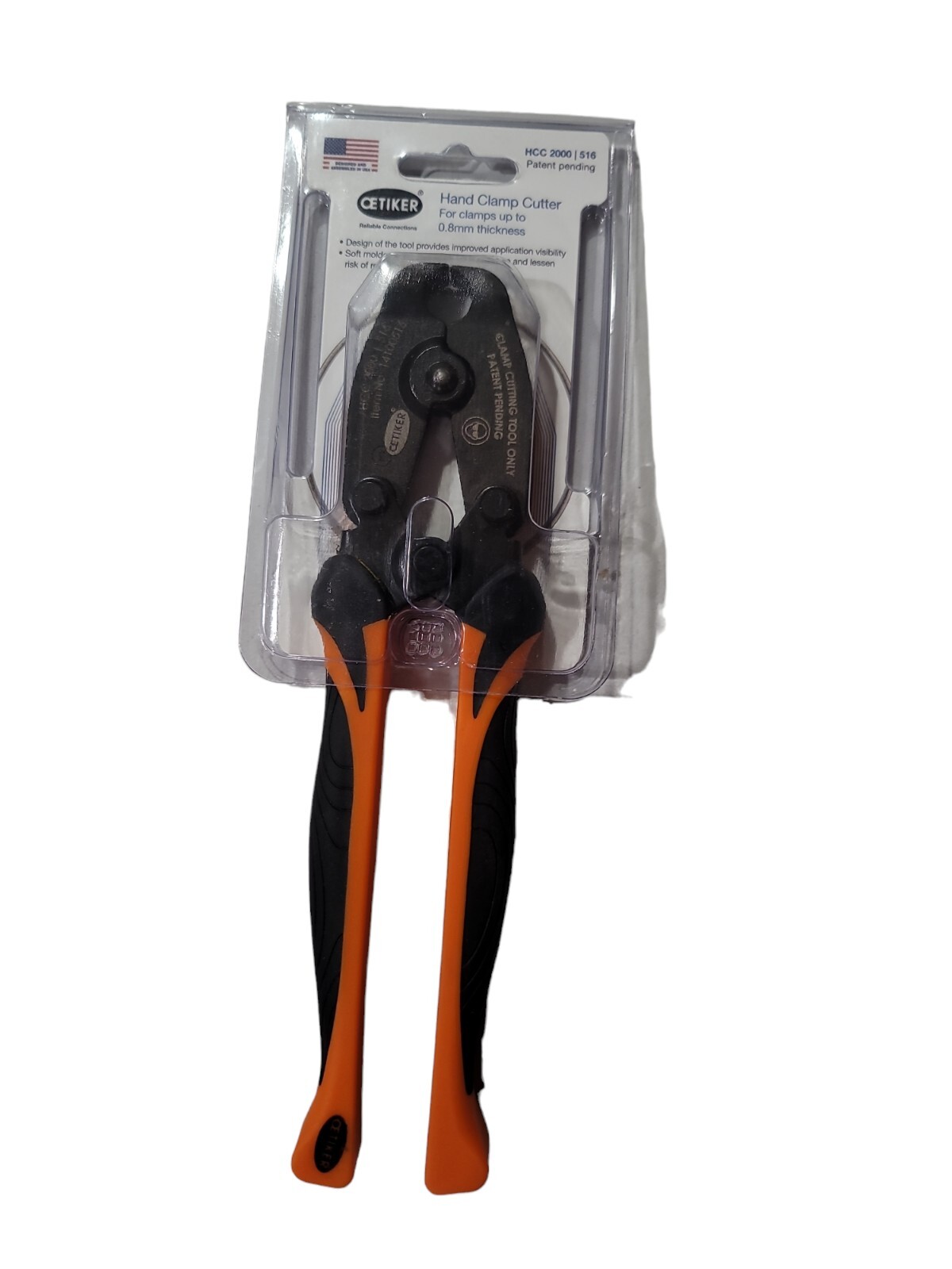 Oetiker Hand Clamp Cutter Ear Clips Clamps Hose Clamps Ergonomic Handles Tool