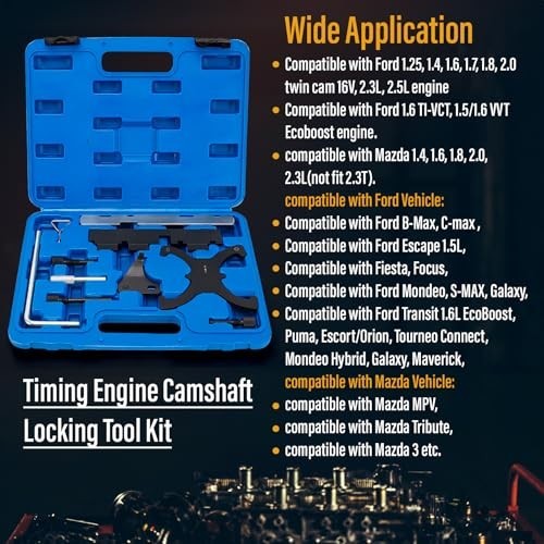 1.5 1.6 Timing Tool Kit Compatible with Ford Fiesta Fusion Escape NEW VERSION