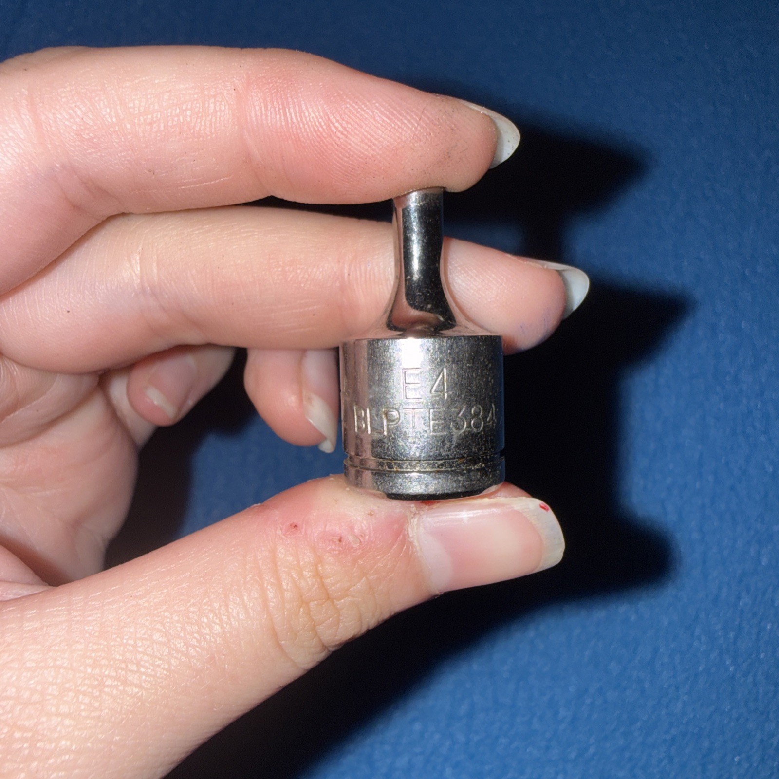 Blue Point Tools BLPTE384 E4 TORX Shallow Standard Socket 3/8″ Drive Chrome