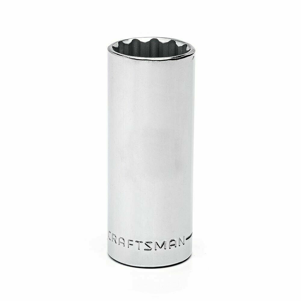 Craftsman Sockets 1/2″ Drive Std or Deep Metric or Inch Choose Size 6pt 8pt 12pt