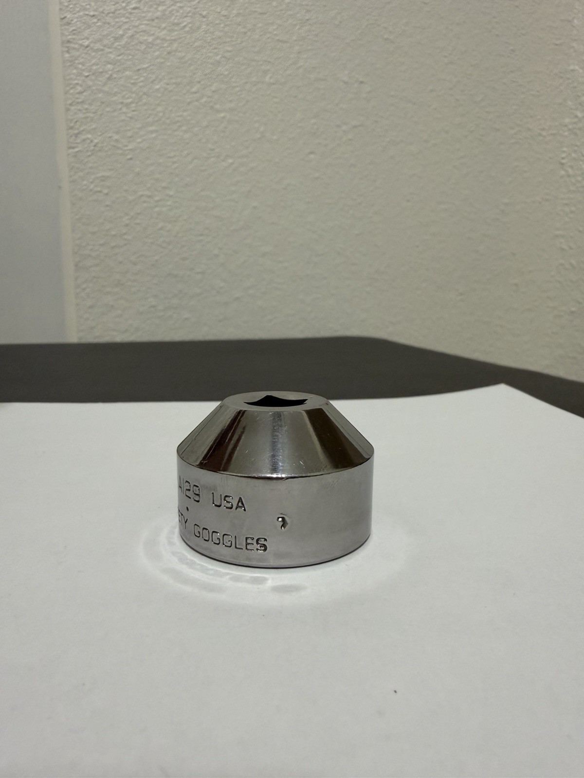 Snap On 3/8″ Drive 29MM 6PT Metric Chrome Oil Filter Socket USA A129