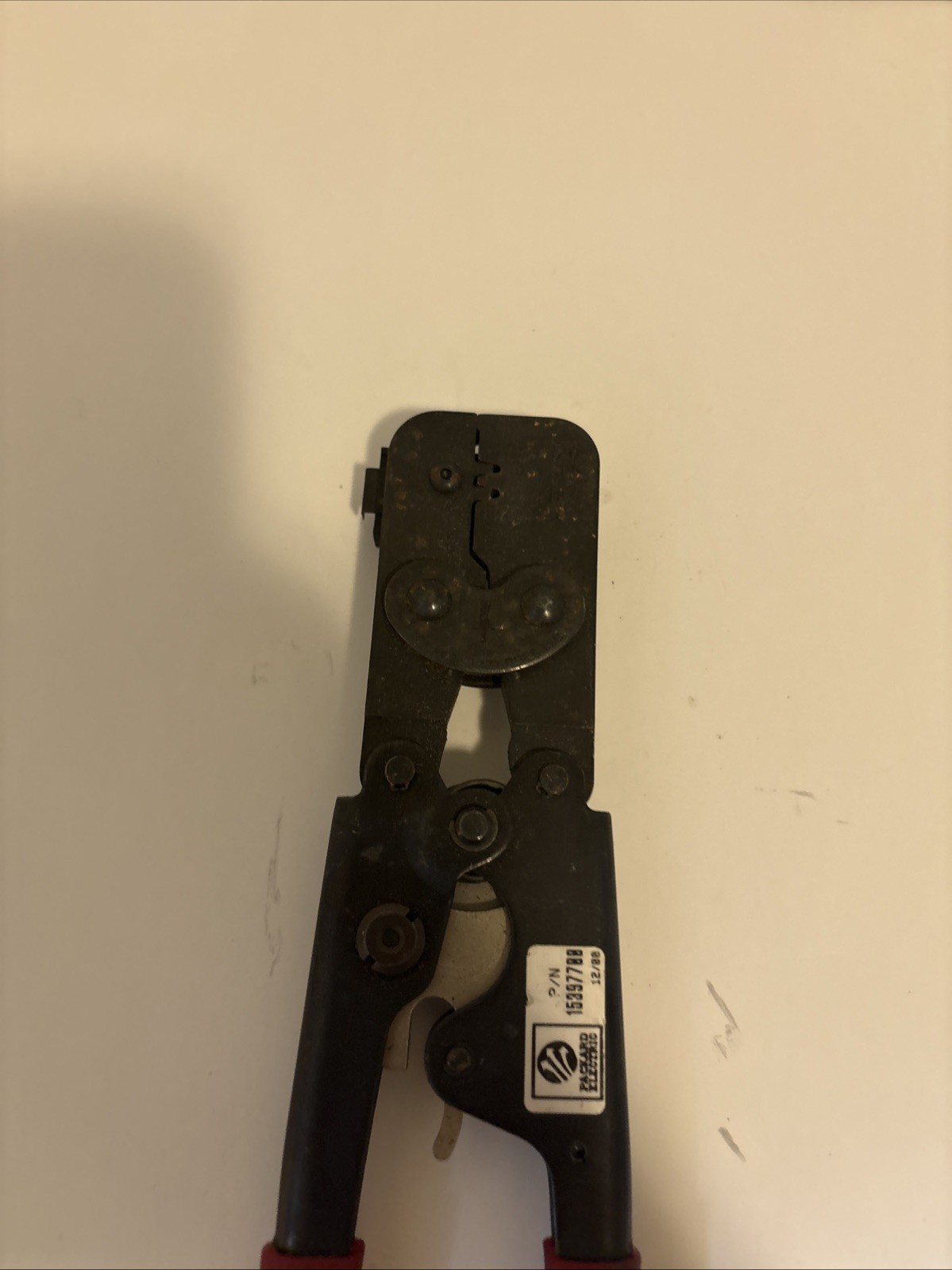 Packard Electric GM 15397700 Red Rubber Handle Terminal Crimpers Good Condition