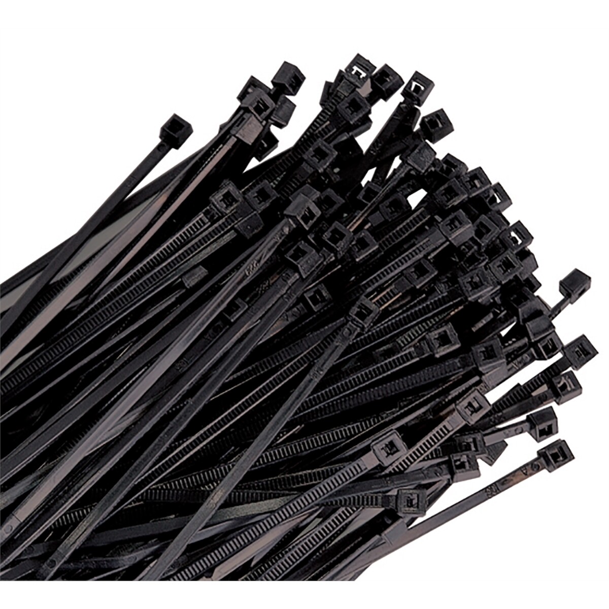 K Tool KTI-78040 CABLE ZIP TIE 4IN. BLACK 100/PK 18LB TENSILE